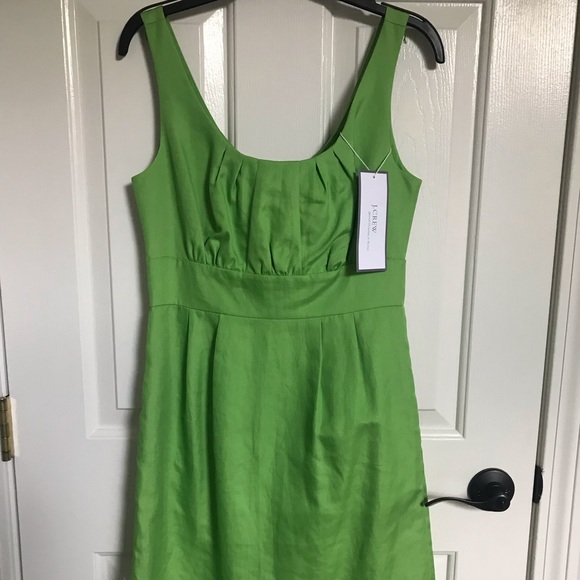 Jcrew bright green wedding bridesmaid NWT - Picture 3 of 3